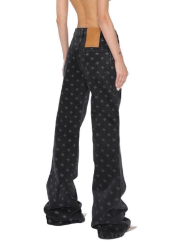 Vacation Printed Patch Pocket Pants